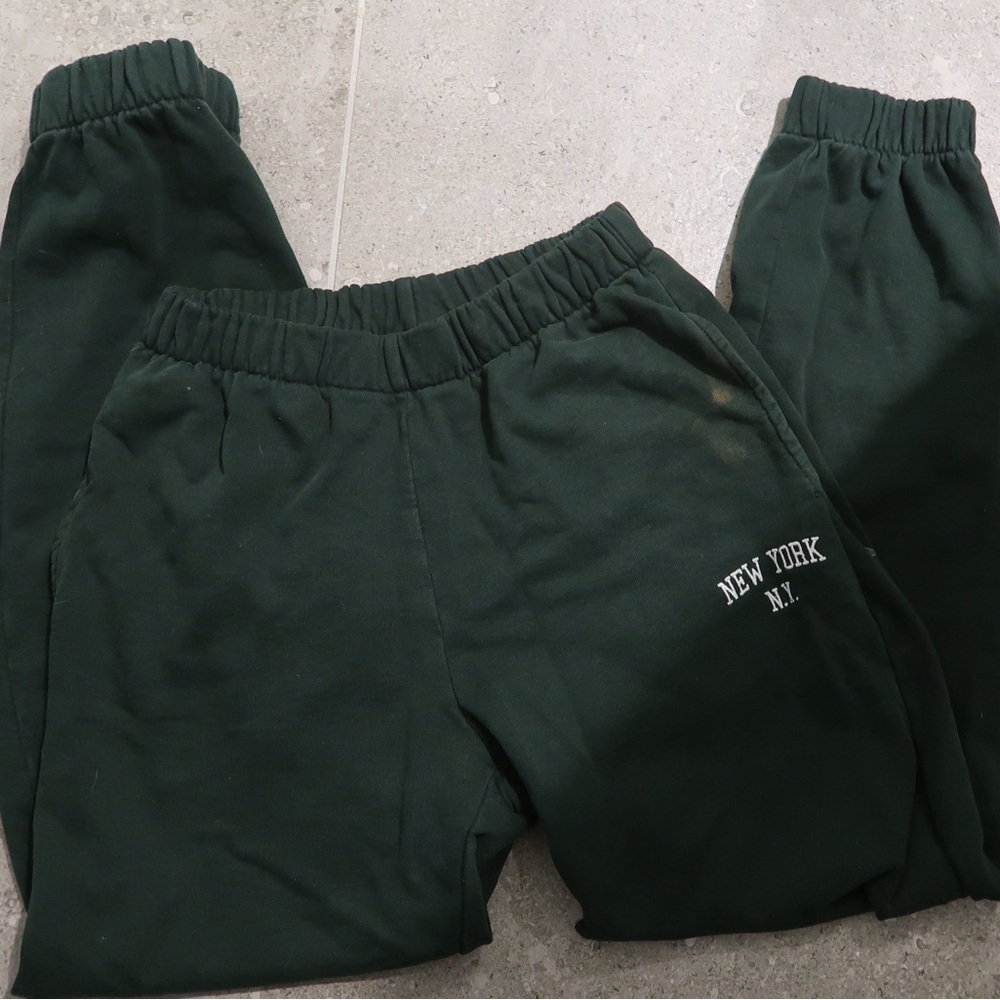 John Galt/ Brandy Melville Green Sweatpants